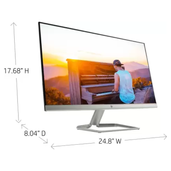 HP 27 inch Full HD LED Backlit IPS Panel Monitor (27fw) (Frameless, AMD Free Sync, Response Time 5 ms, 60 Hz Refresh Rate)