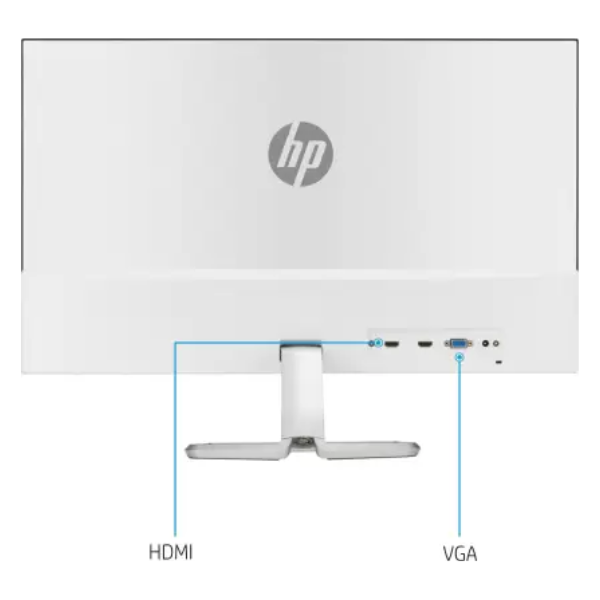 HP 27 inch Full HD LED Backlit IPS Panel Monitor (27fw) (Frameless, AMD Free Sync, Response Time 5 ms, 60 Hz Refresh Rate)