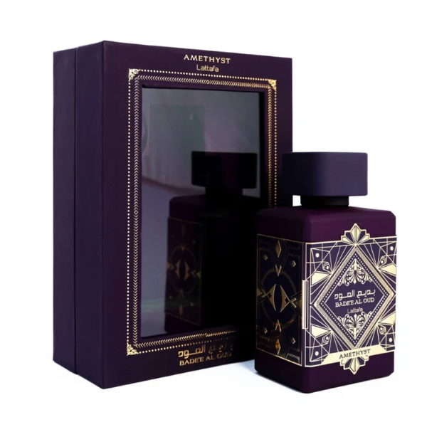 Lattafa Badee al Oud Amethyst Eau De Unisex Parfum 100 ml (Perfume For Men and Women)